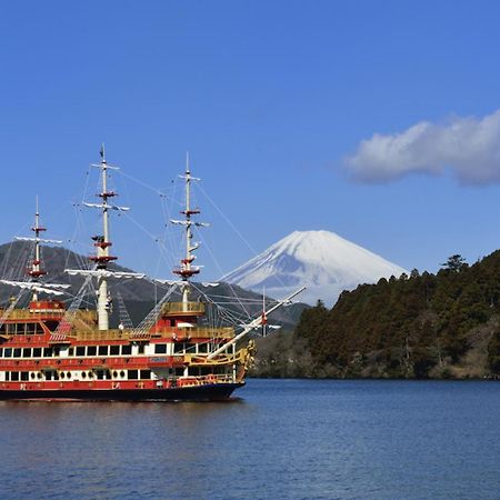 Modan Oabya Hakone: Shrine Visit and Lake Ashinoko Views Apartment Exterior photo
